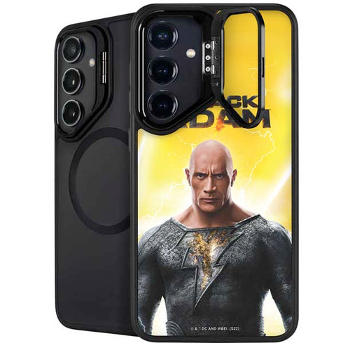 DC Comics Black Adam Movie Charcater Poster Galaxy S25 Kickstand Case